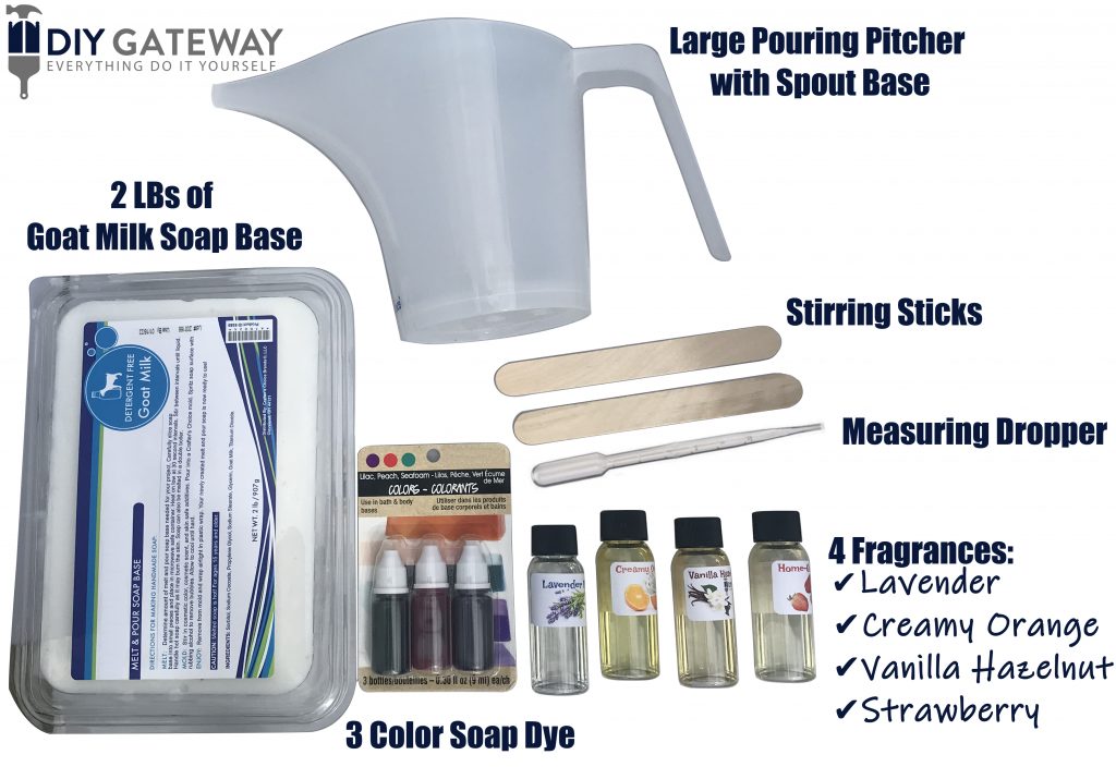 New Goat's Milk Soap Making Kit - DIY Gateway